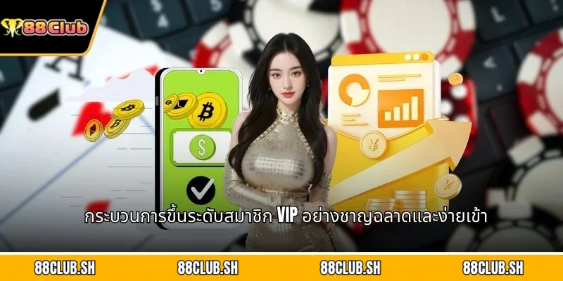 กระบวนการขึ้นระดับสมาชิก VIP อย่างชาญฉลาดและง่ายเข้า
