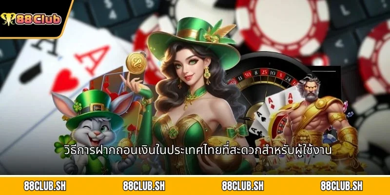 วิธีการฝากถอนเงินในประเทศไทยที่สะดวกสำหรับผู้ใช้งาน