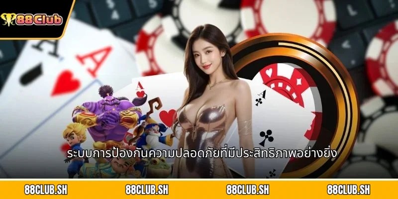 ระบบการป้องกันความปลอดภัยที่มีประสิทธิภาพอย่างยิ่ง