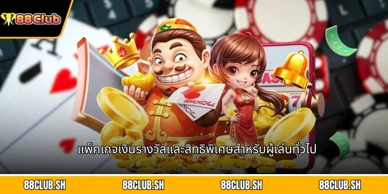 แพ็คเกจเงินรางวัลและสิทธิพิเศษสำหรับผู้เล่นทั่วไป