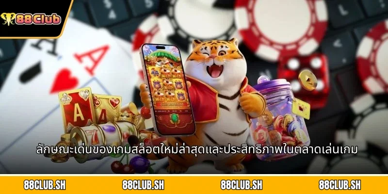 ลักษณะเด่นของเกมสล็อตใหม่ล่าสุดและประสิทธิภาพในตลาดเล่นเกม