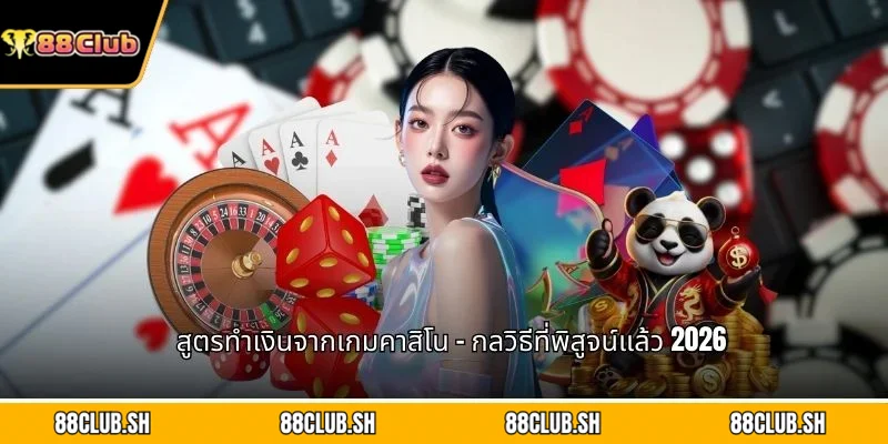 สูตรทำเงินจากเกมคาสิโน